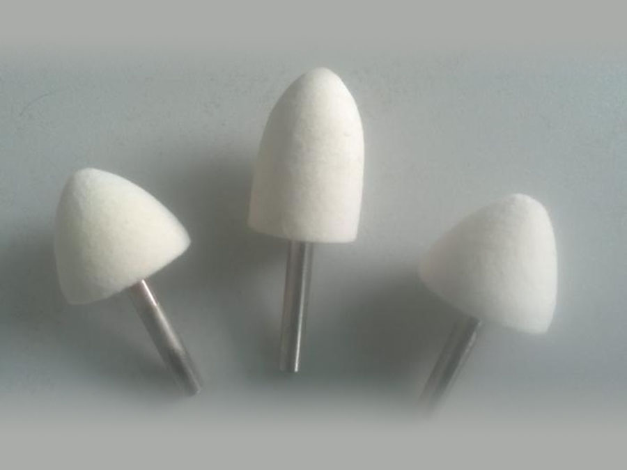 Wool mounted points