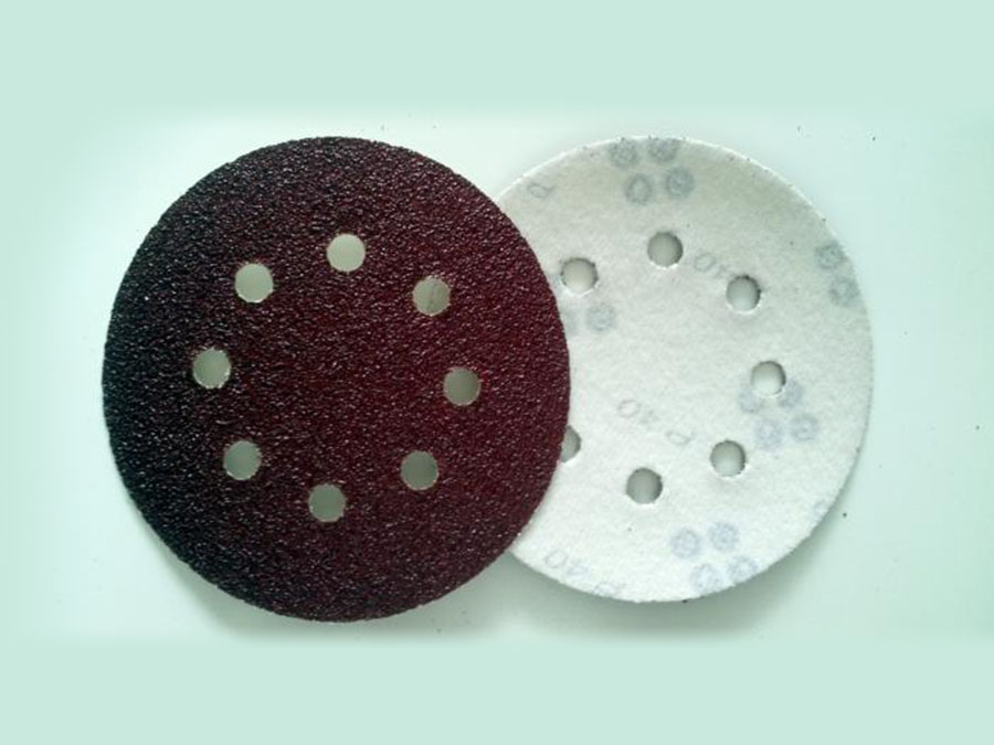 Sanding disc with hole